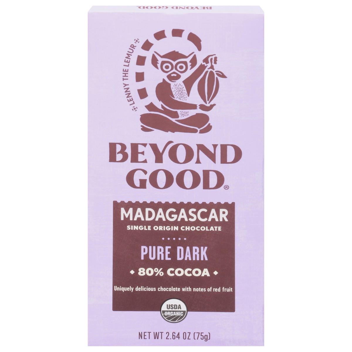 slide 7 of 13, Beyond Good 80% Cocoa Madagascar Pure Dark Single Origin Chocolate 2.64 oz, 2.64 oz