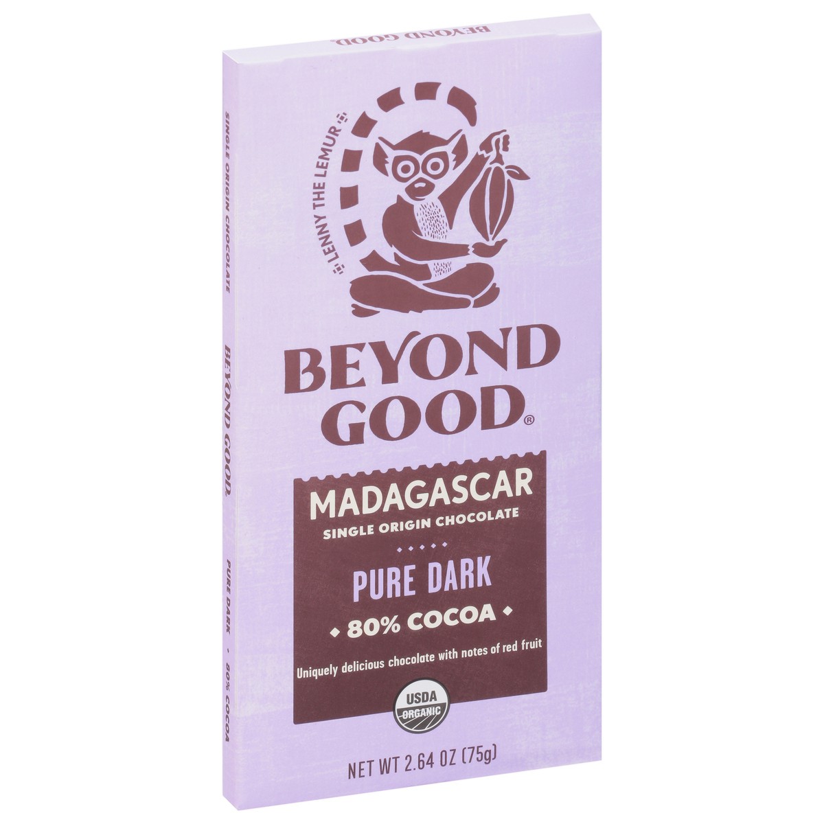 slide 5 of 13, Beyond Good 80% Cocoa Madagascar Pure Dark Single Origin Chocolate 2.64 oz, 2.64 oz