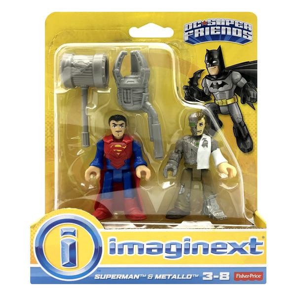 slide 1 of 1, Imaginext Superman & Metallo 3-8, 4 ct