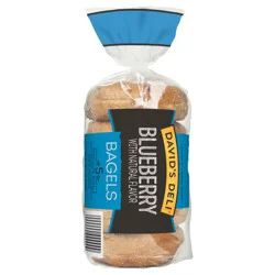 David's Deli Bagels, Blueberry, Presliced