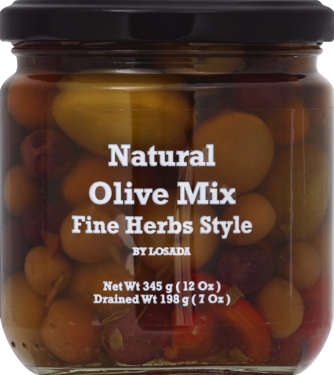 slide 2 of 2, Dequmana Fine Herbs Olive Mix, 12 oz