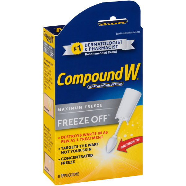 slide 8 of 22, Compound W Freeze Off Wart Removal System, 8 ct