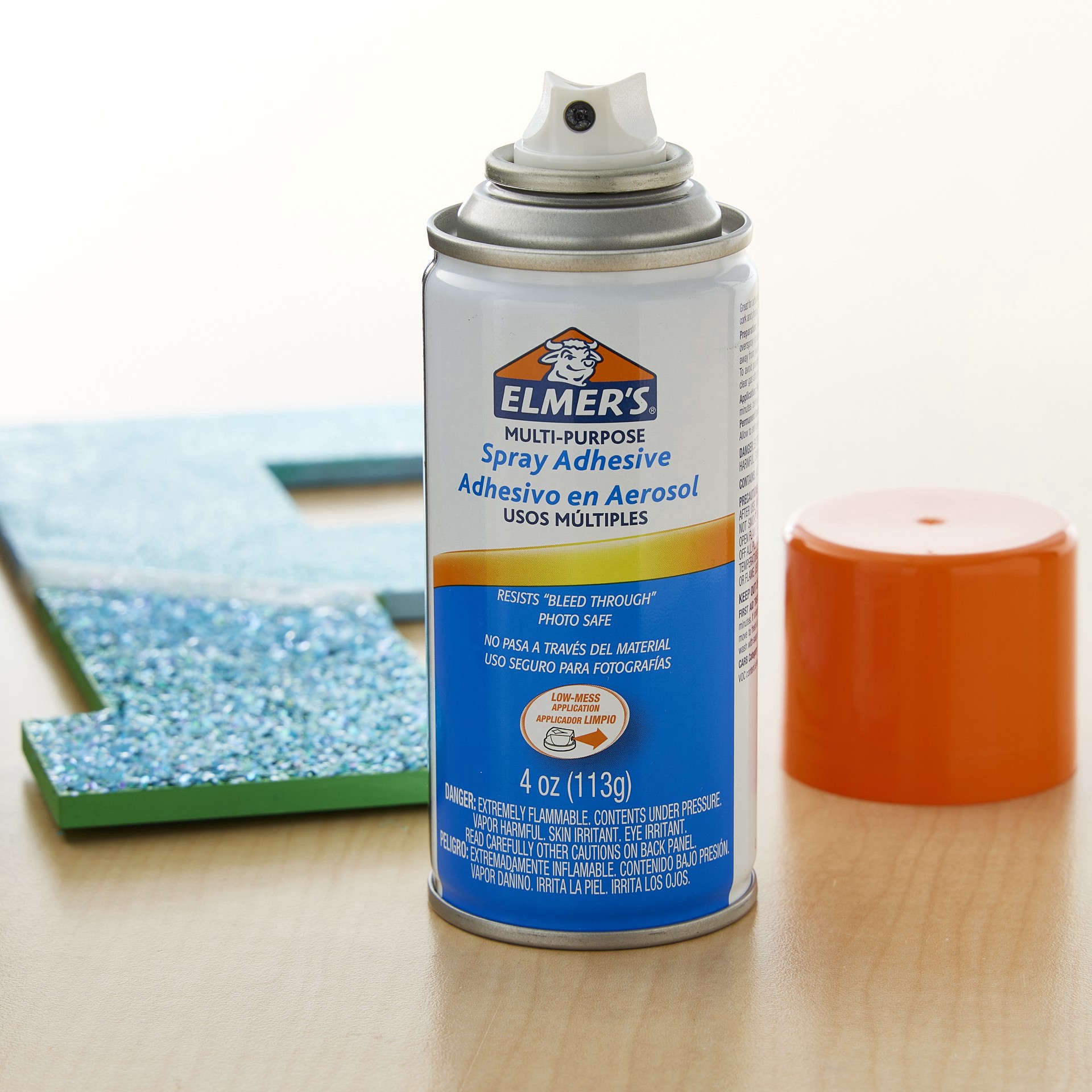 slide 2 of 2, Elmer's Elmer's Multi-Purpose Spray Adhesive, 4 oz