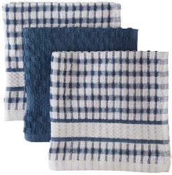 Everyday Living Popcorn Dishcloths - Federal Blue