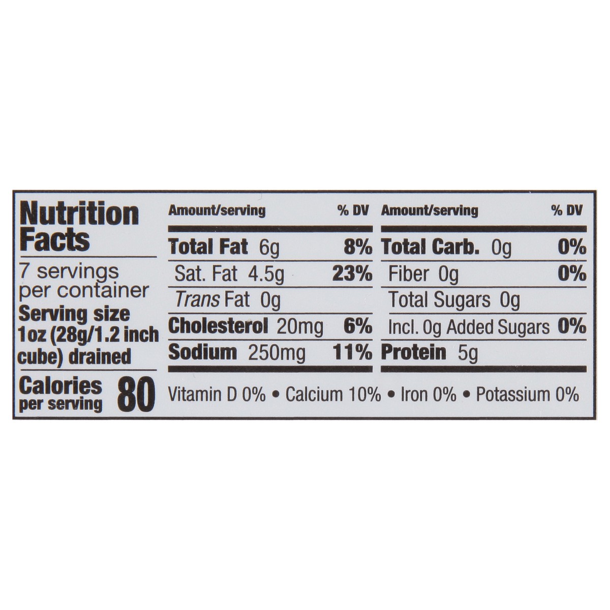 slide 7 of 13, Kryssos Traditional Feta 7 oz, 7 oz
