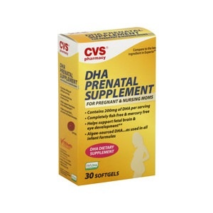 slide 1 of 1, CVS Pharmacy DHA Prenatal Supplement Softgels, 30 ct