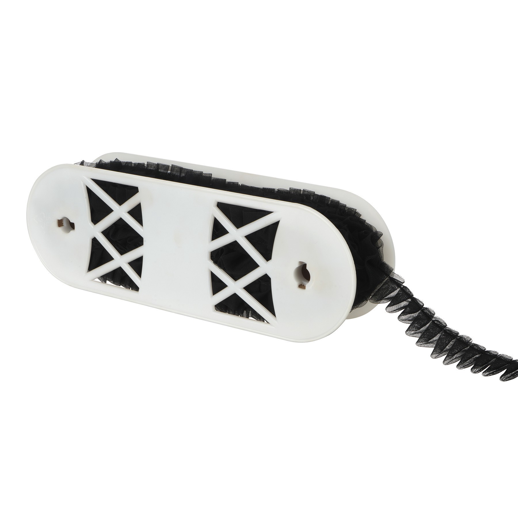 slide 3 of 3, 1.1" Tulle Ruffle Trim By Celebrate It, 