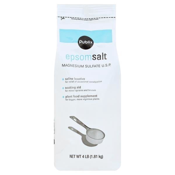 slide 1 of 1, Publix Epsom Salt, 4 lb