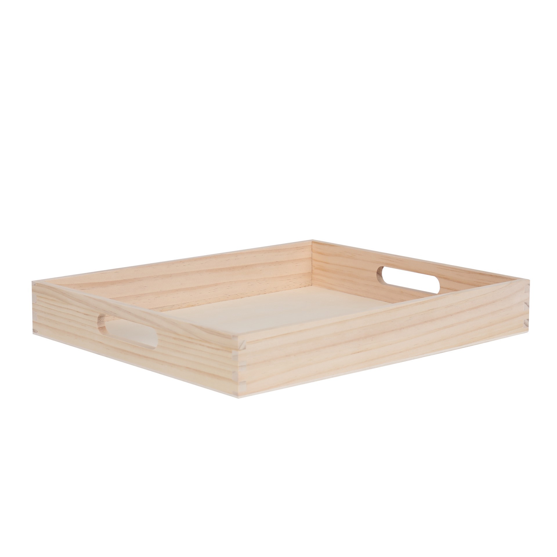 slide 2 of 4, 12" X 14" Wood Serving Tray By Make Market, 12 in x 14 in