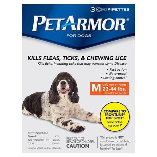 slide 1 of 1, PetArmor Petarmor Flea Tick Protection For Dogs Between 23 And, 23 ct; 44 lb