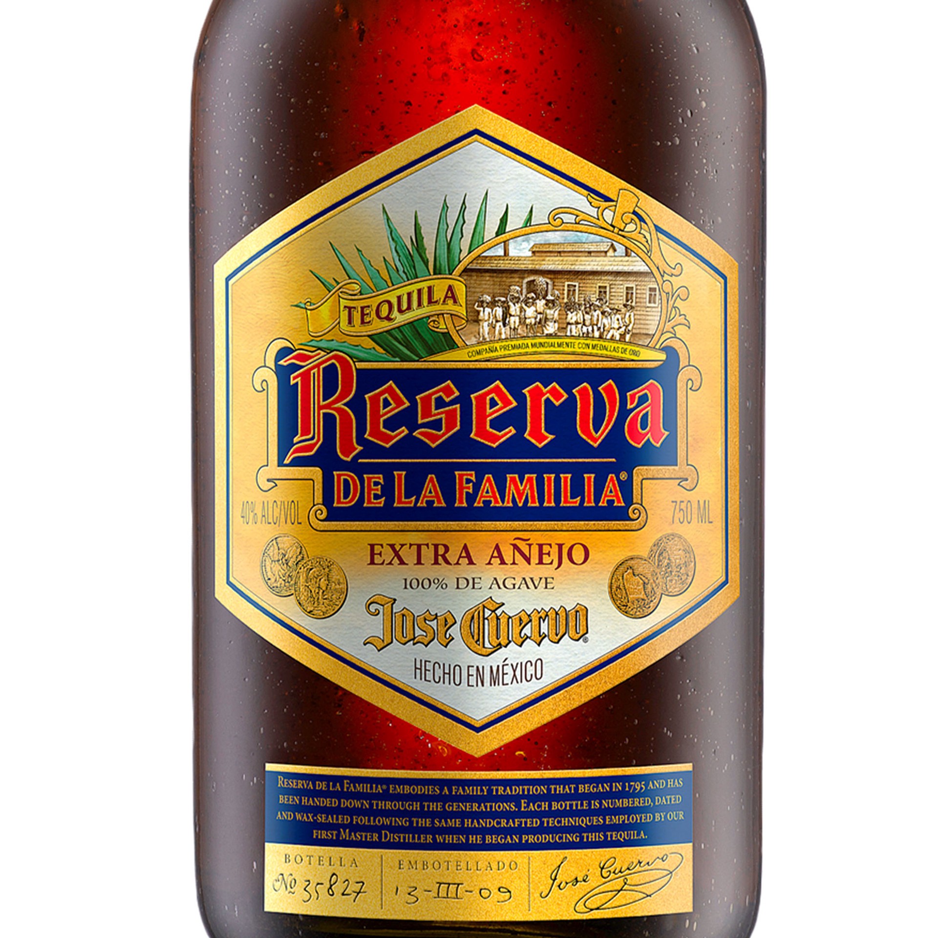 slide 10 of 10, Reserva de la Familia by Jose Cuervo Extra Añejo Tequila 80 Proof (750 ml), 750 ml