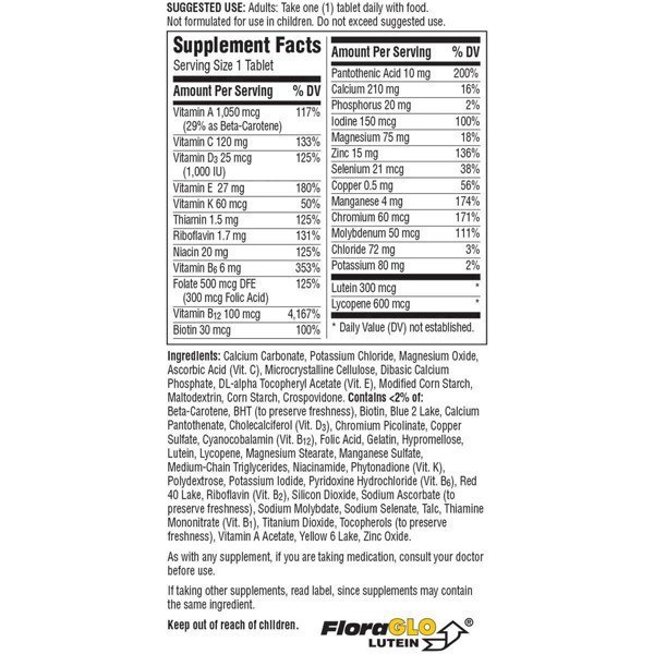 slide 32 of 85, Centrum Multivitamin/Multimineral 120 ea, 120 ct