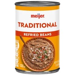 Meijer Traditional Refried Beans - 16 oz
