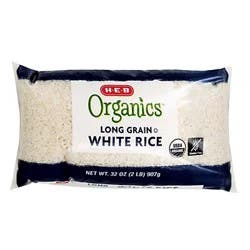 H-E-B Organics Long Grain White Rice