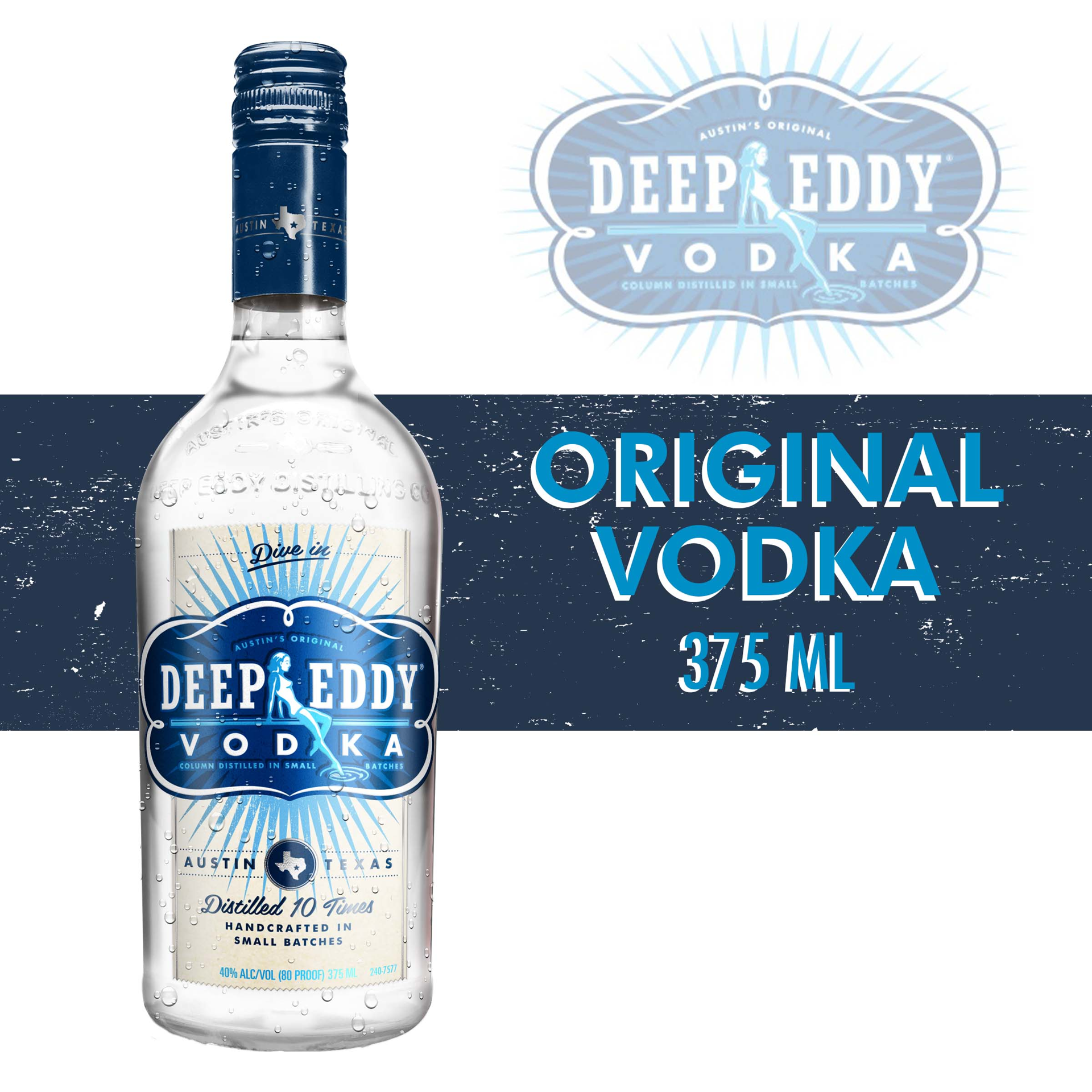 slide 3 of 3, Deep Eddy Original Vodka, 375 ml