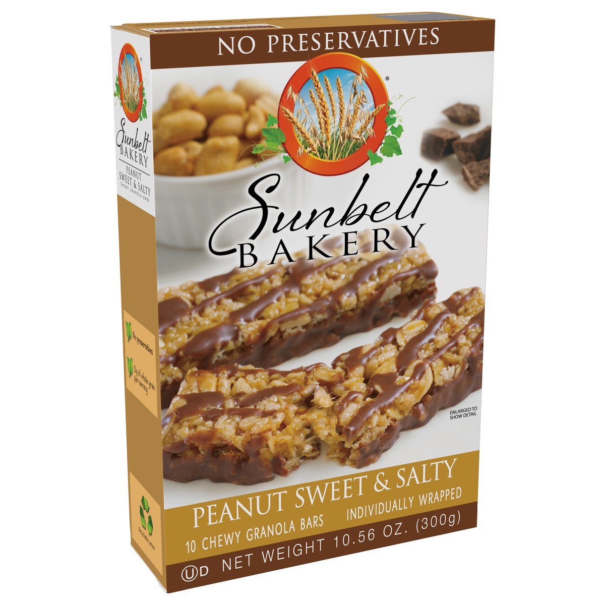 slide 9 of 9, Sunbelt Bakery Chewy Peanut Sweet & Salty Granola Bars 10 10 ea Box, 10 ct