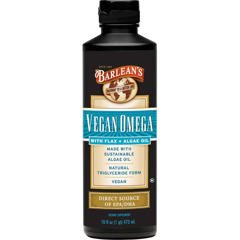 slide 1 of 1, Barlean's Flax Algae Oil, 16 oz