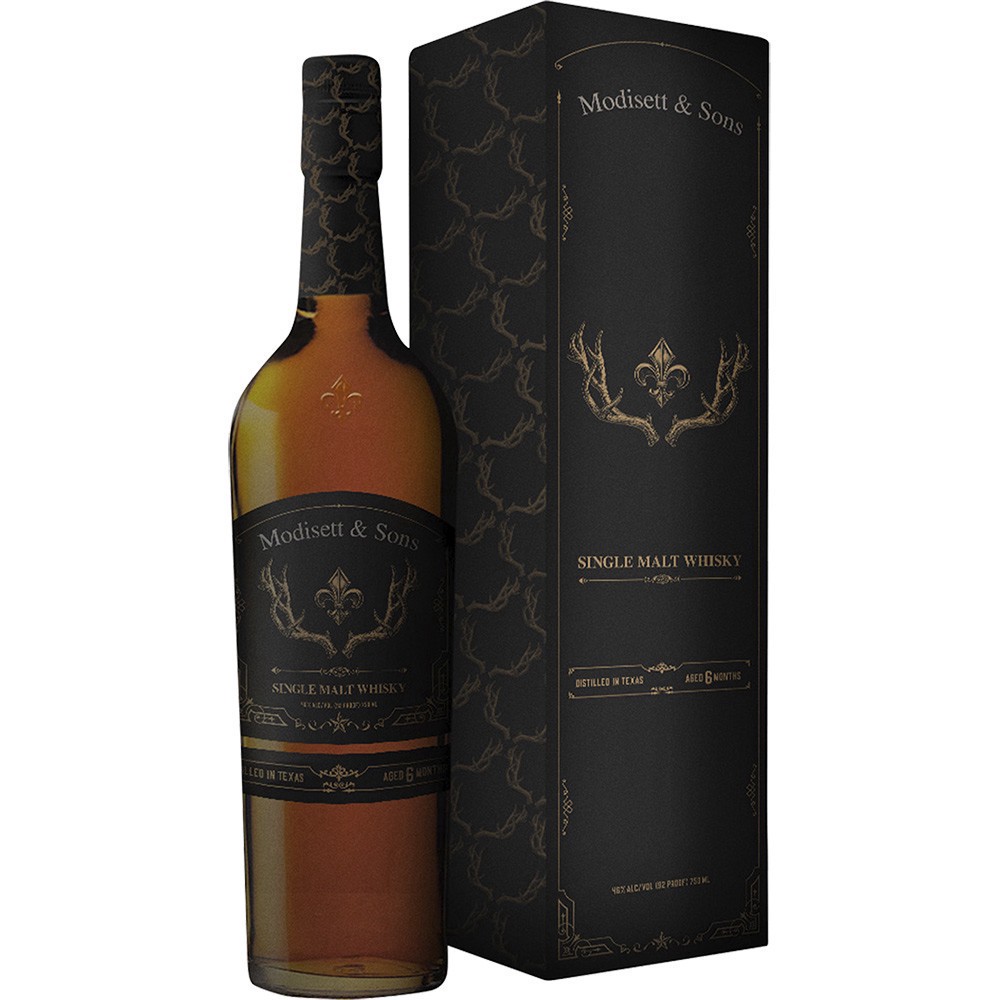 slide 1 of 1, Modisett & Sons Sgl Malt Whiskey, 750 ml