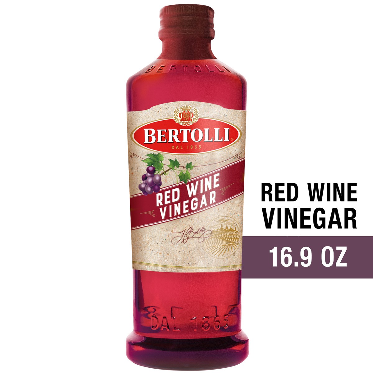 slide 1 of 9, Bertolli Red Wine Vinegar, 16.9 fl oz, 16.9 fl oz