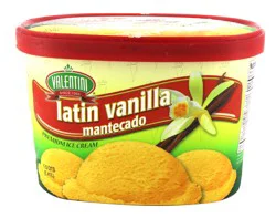 Valentini Latin Vanilla Mantecado Premium Ice Cream
