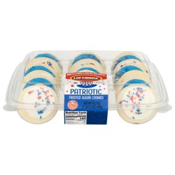 Lofthouse Patriotic Frosted Sugar Cookies - 18 ct