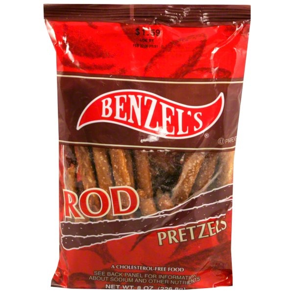 slide 1 of 1, Benzel's Benzels Pretzels Rods, 8 oz