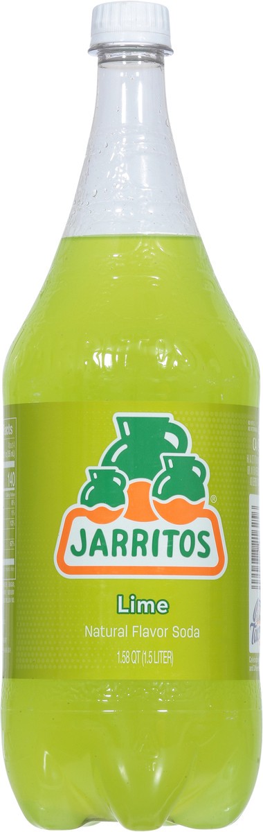 slide 4 of 9, Jarritos Lime Soda 1.58 qt, 1.58 qt