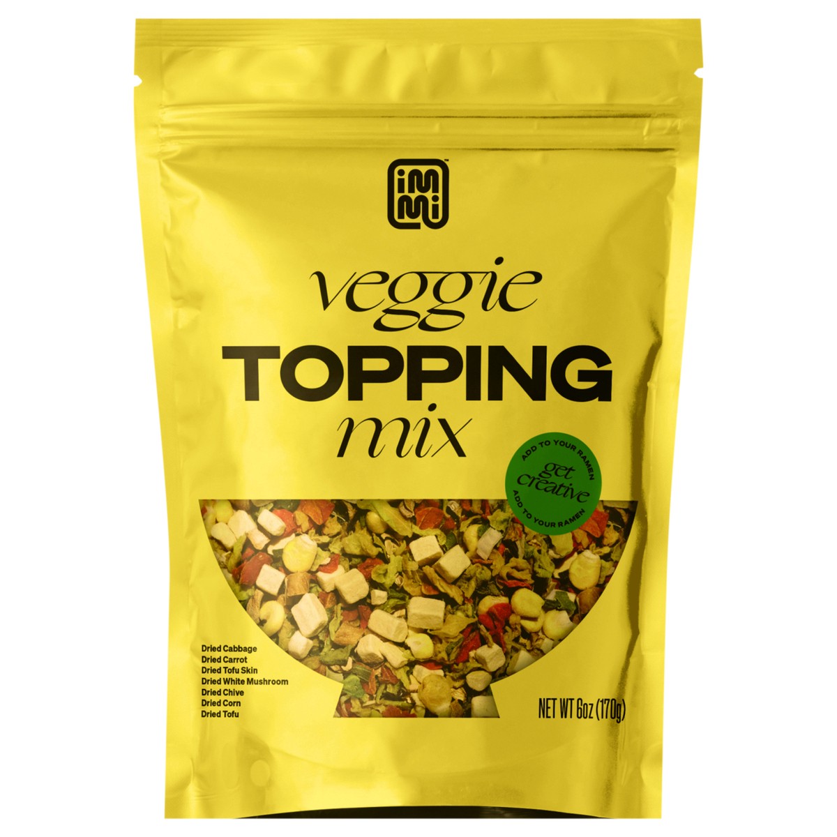 slide 2 of 2, Immi Veggie Topping Mix, 6 oz