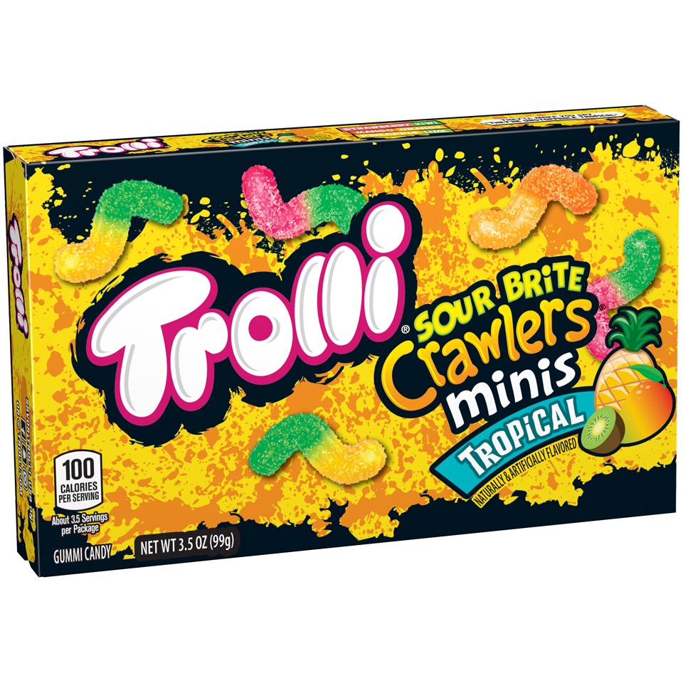 slide 1 of 1, Trolli Sour Brite Crawlers, 1 ct