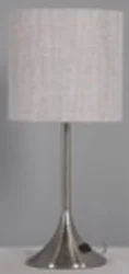 ROOM & RETREAT Rr Trumpet Table Lamp W/ac Outlet