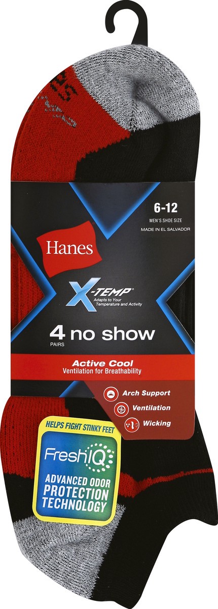 slide 1 of 3, Hanes Socks 4 ea, 4 ct