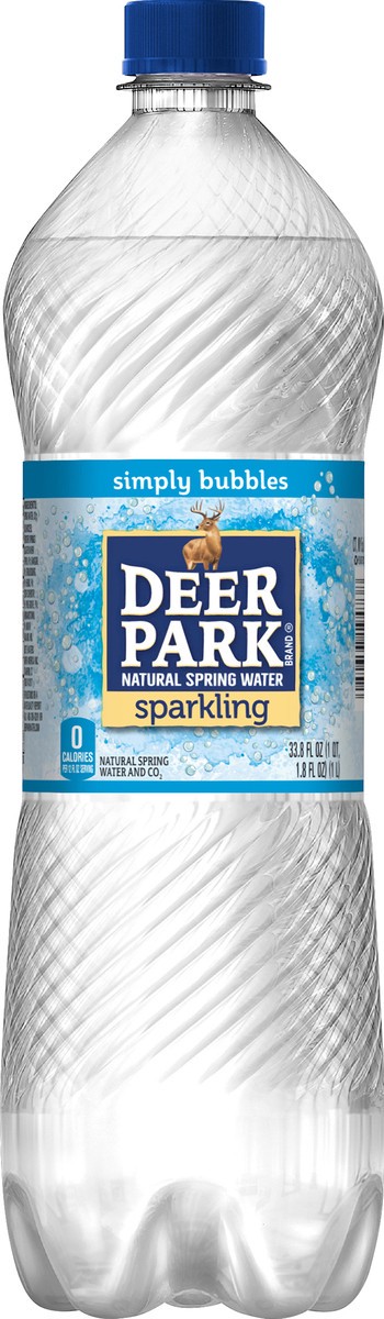 slide 6 of 6, Deer Park Sparkling Water, Simply Bubbles- 33.8 oz, 33.8 oz