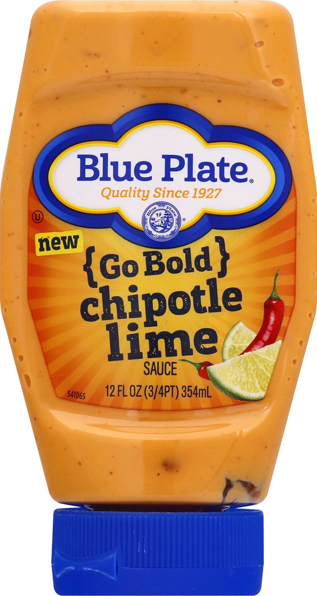 slide 4 of 9, Blue Plate Go Bold Chipotle Lime Sauce 12 oz, 12 oz