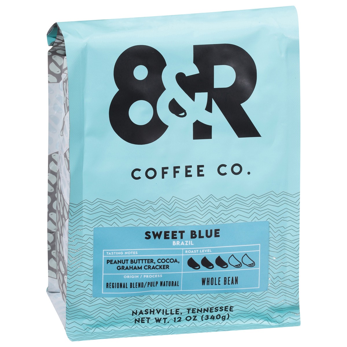 slide 2 of 11, 8&R Coffee Co. Whole Bean Sweet Blue Coffee- 12 oz, 12 oz