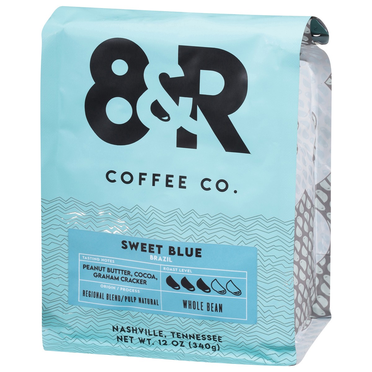 slide 10 of 11, 8&R Coffee Co. Whole Bean Sweet Blue Coffee- 12 oz, 12 oz