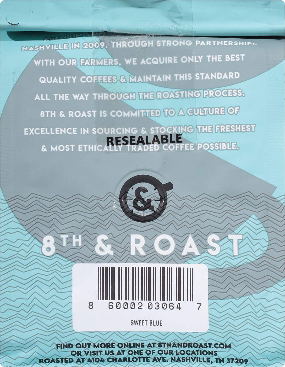 slide 6 of 11, 8&R Coffee Co. Whole Bean Sweet Blue Coffee- 12 oz, 12 oz