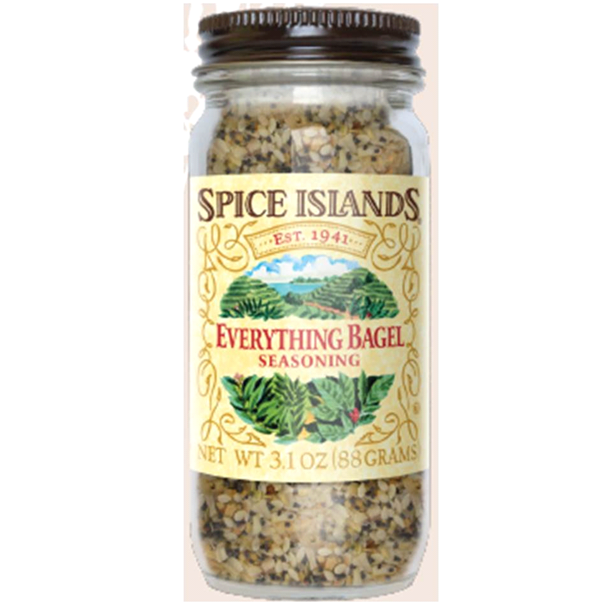 slide 1 of 1, Spice Islands Everything Bagel Seasoning, 3.1 oz