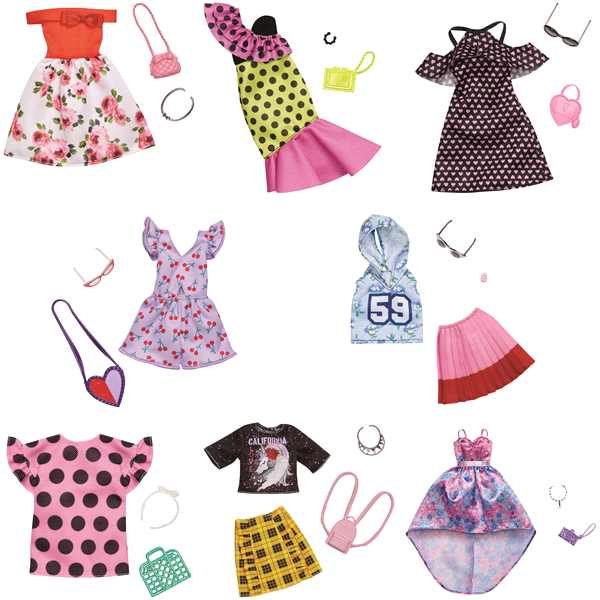 slide 1 of 1, Barbie Fashions Assortment, 1 ct