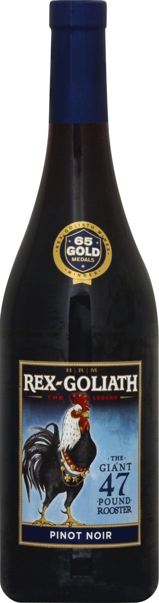 slide 2 of 2, Rex-Goliath Rex Goliath Rex Goliath Pinot Noir Wine, 750 ml