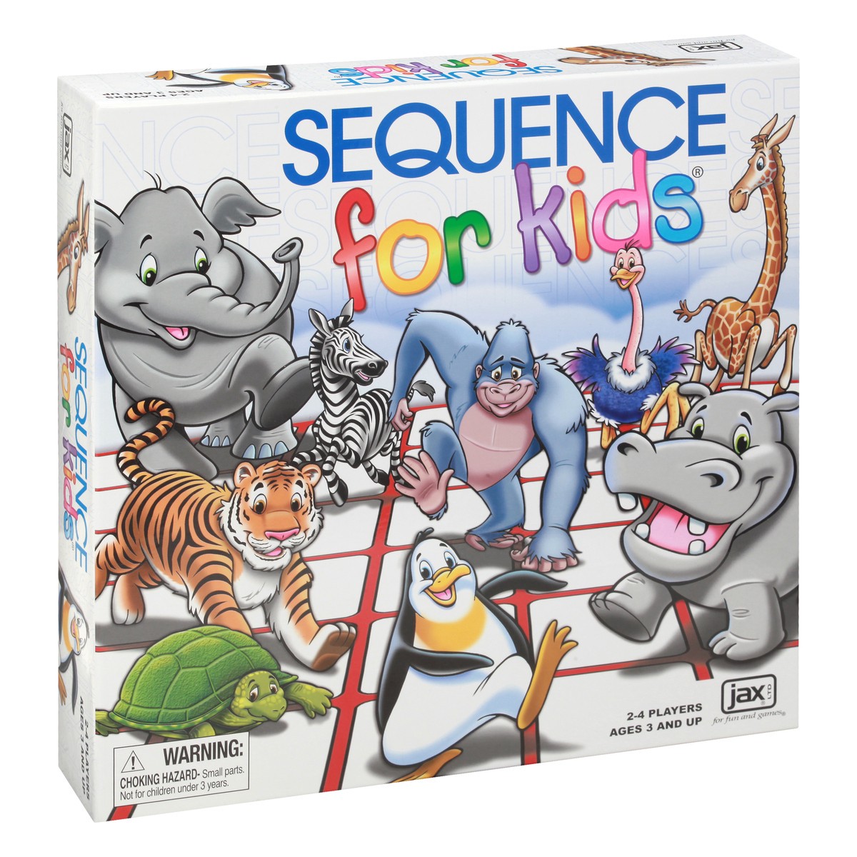 slide 4 of 9, Sequence For Kids Board & Card Game 1 ea, 1 ct