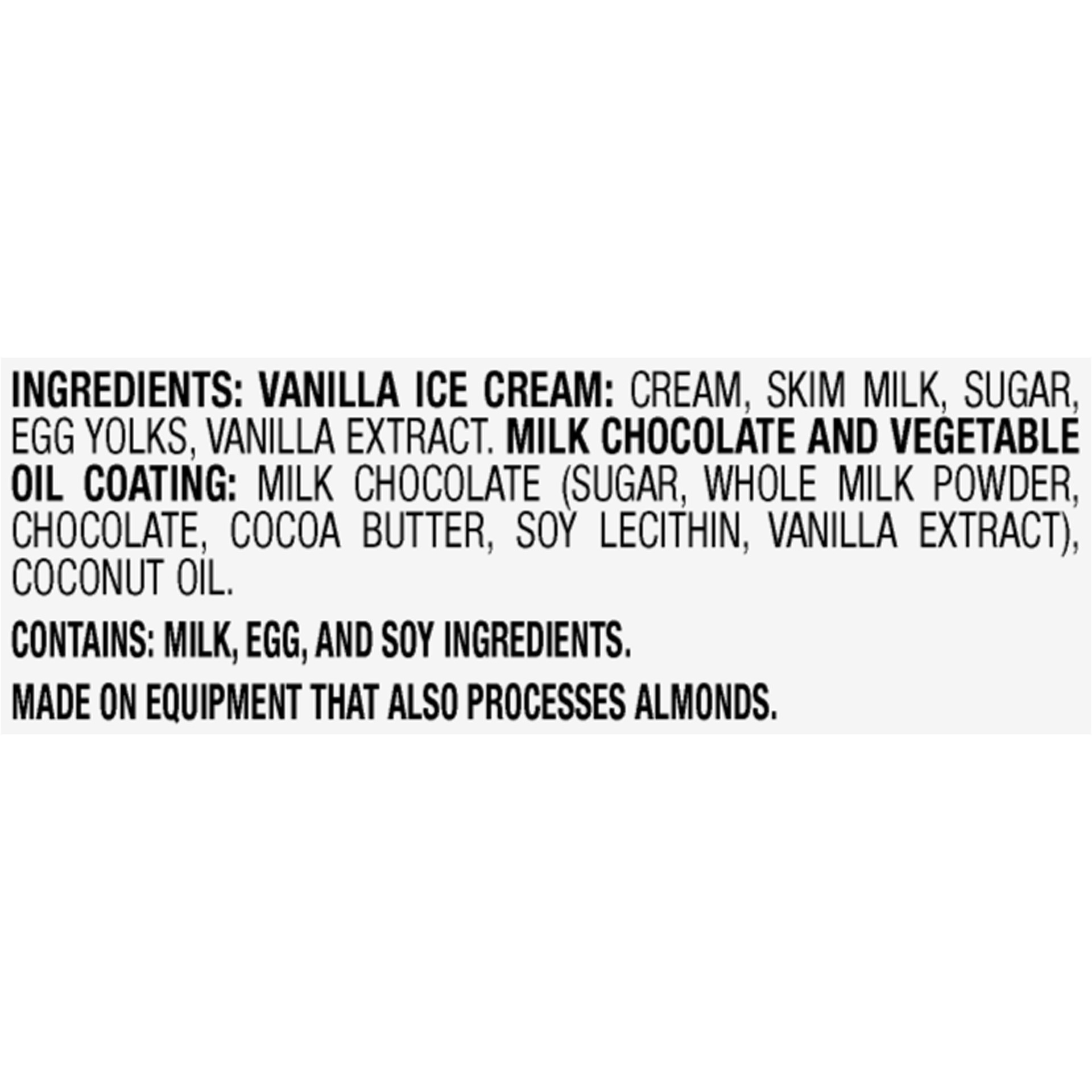 slide 5 of 5, Häagen-Dazs Vanilla Milk Chocolate Ice Cream Bar 6 - 8 fl oz ea, 3 fl oz