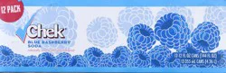 Chek 12 Pack Blue Raspberry Soda 12 ea - 12 ct - 12 ct