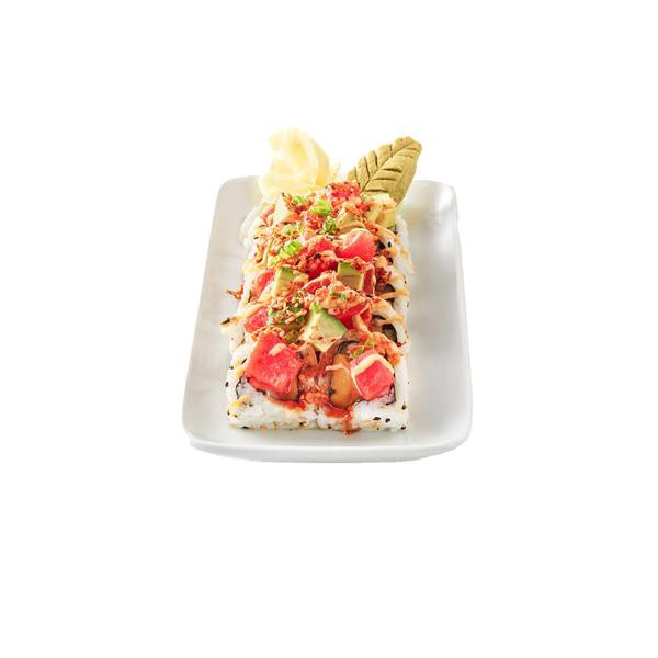 slide 1 of 1, Hissho Sushi Roll Loaded Spicy Tuna Poke, 1 ct