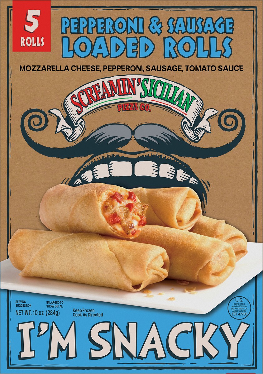 slide 3 of 13, Screamin' Sicilian Screamin Sicilian Combination Loaded Rolls, 