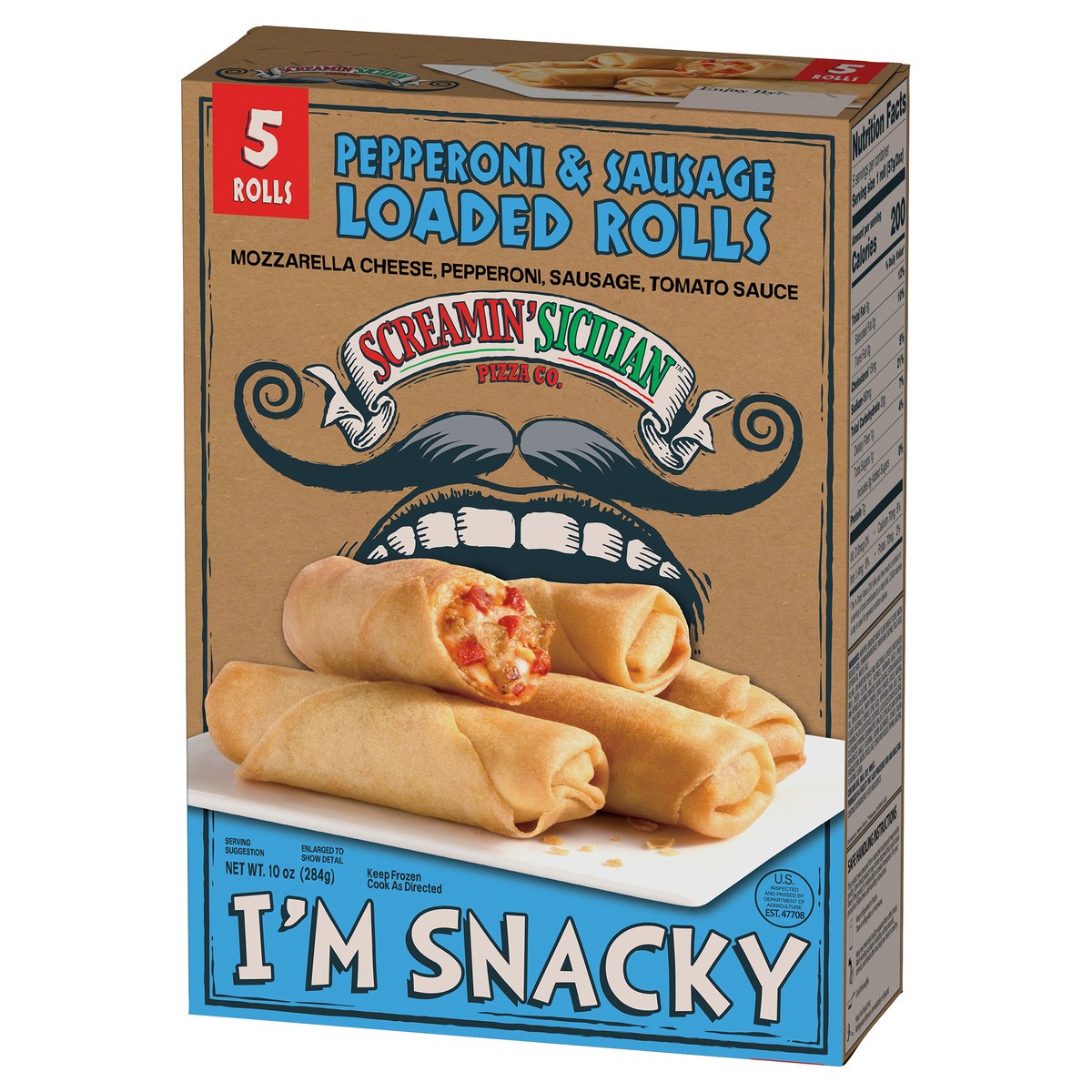 slide 7 of 13, Screamin' Sicilian Screamin Sicilian Combination Loaded Rolls, 