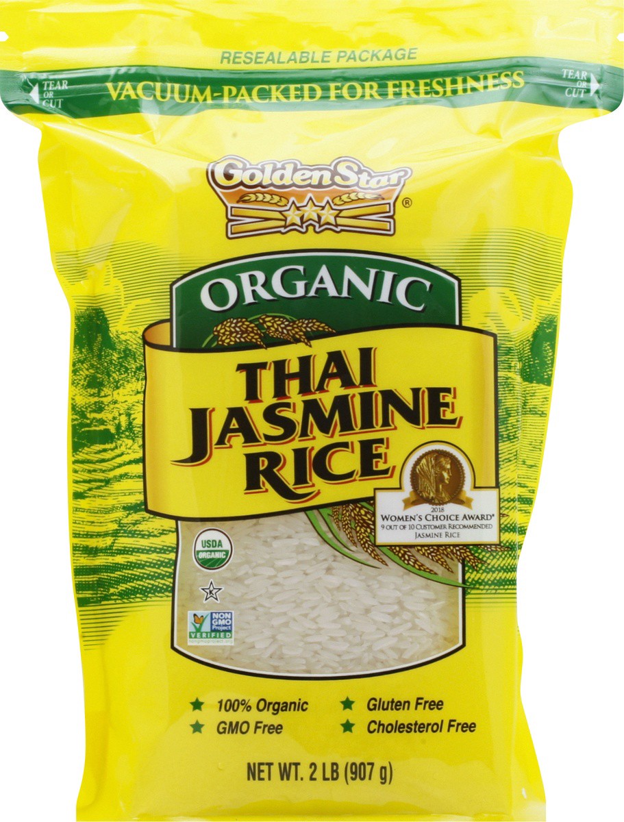 slide 6 of 9, Golden Star Organic Jasmine Rice, 2 lb