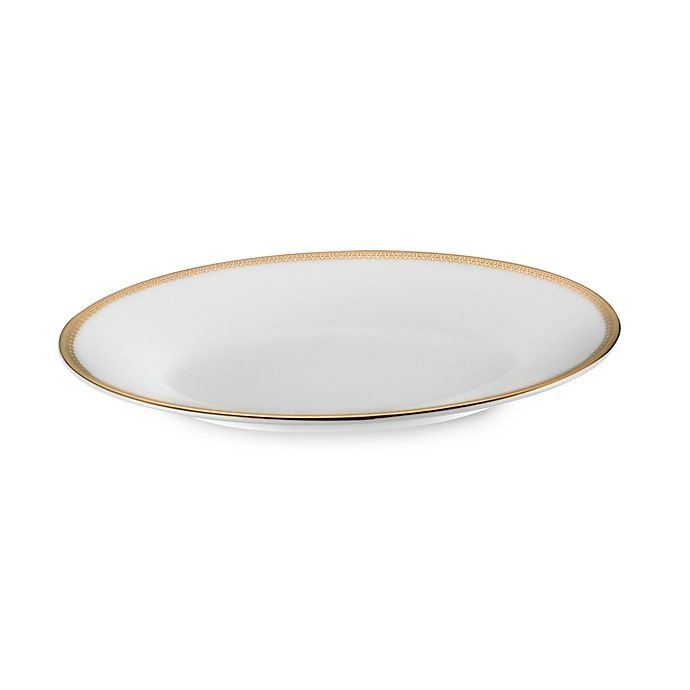 slide 1 of 1, Vera Wang Wedgwood Lace Gold Gravy Stand, 1 ct