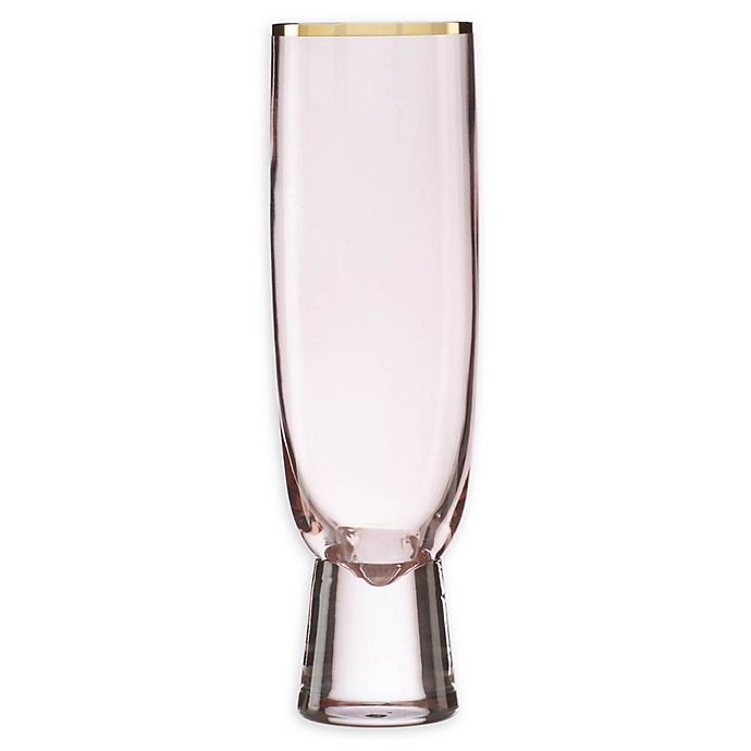 slide 1 of 1, Lenox Trianna Blush Champagne Flutes, 2 ct