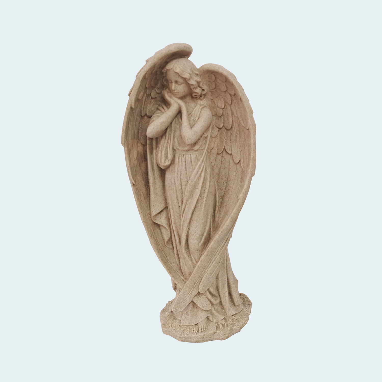 slide 1 of 1, ROOM & RETREAT Meijer Resin Angel Statue, 16.75 In, 16.75 in