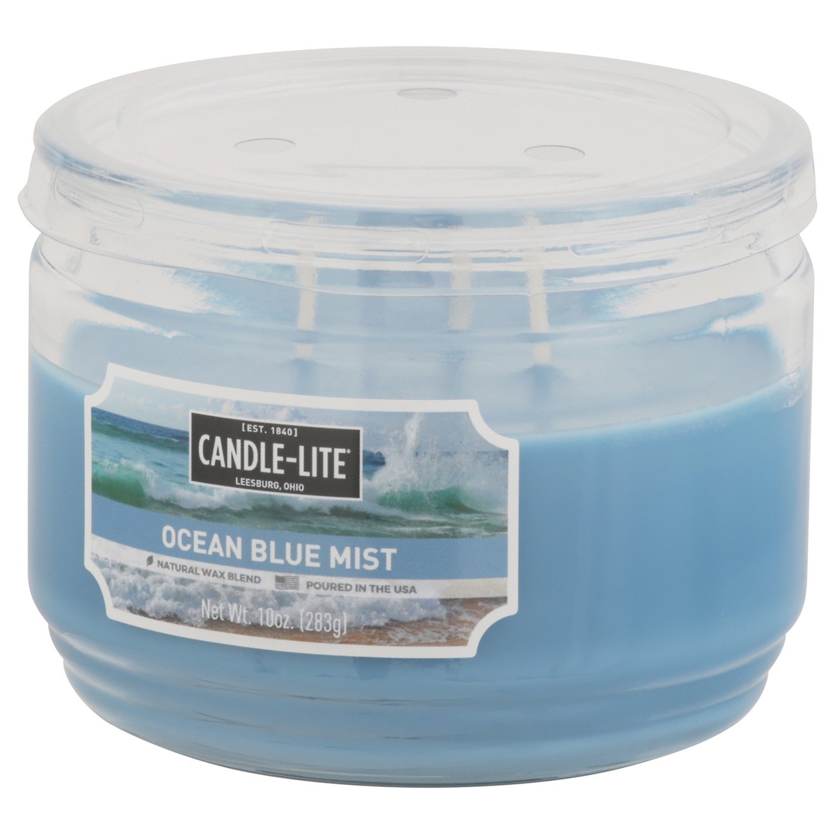 slide 3 of 11, Candle-Lite Ocean Blue Mist Candle 1 ea, 1 ct